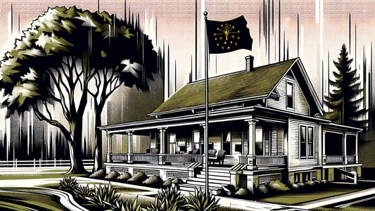 The Indiana State Flag: Symbols of Enlightenment, Unity, and State Pride