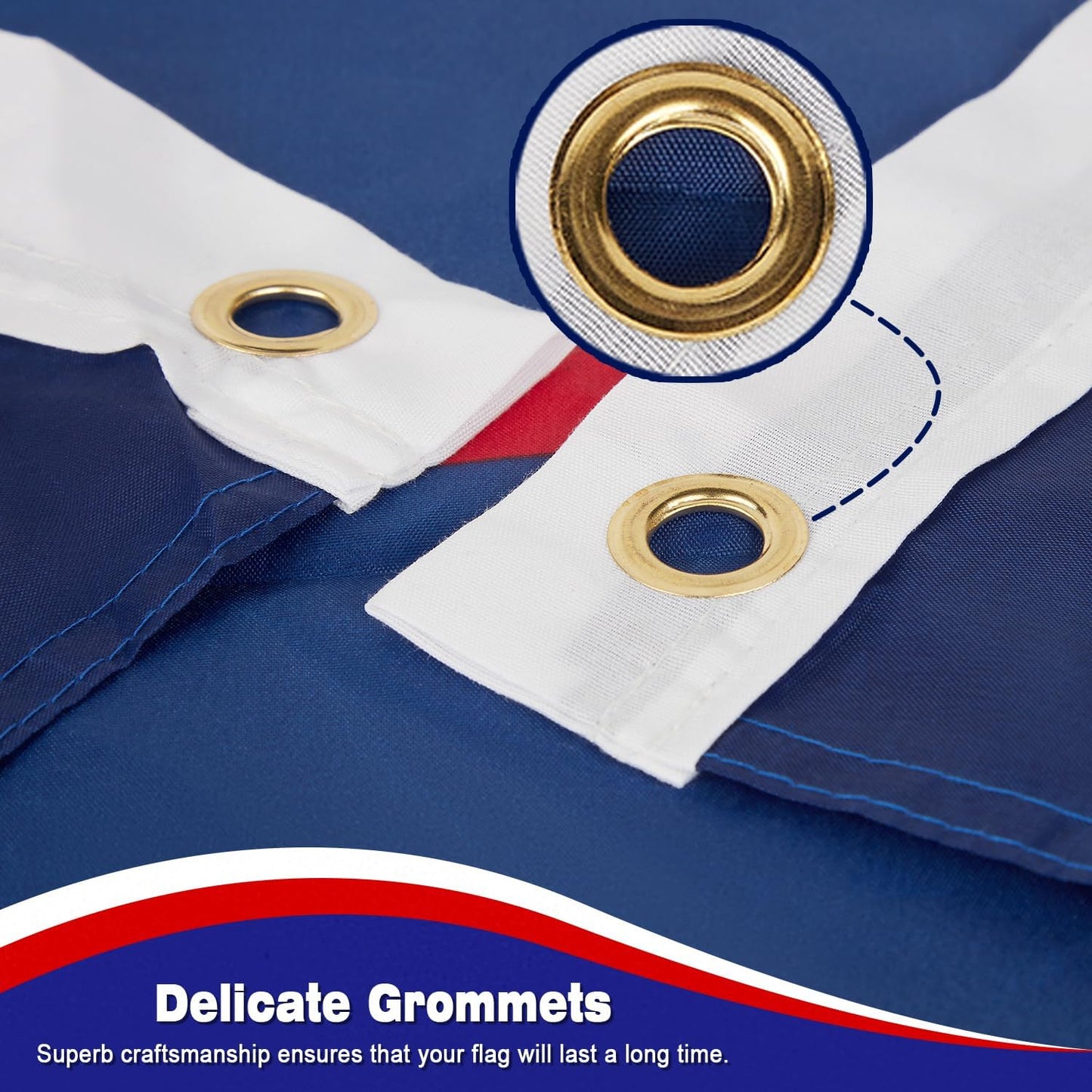 Trump 2024 “Take America Back” Flag – Double-Sided,  (3x5ft, 3-Ply)