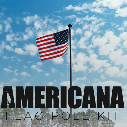 Americana 24ft Sectional Flagpole Kit