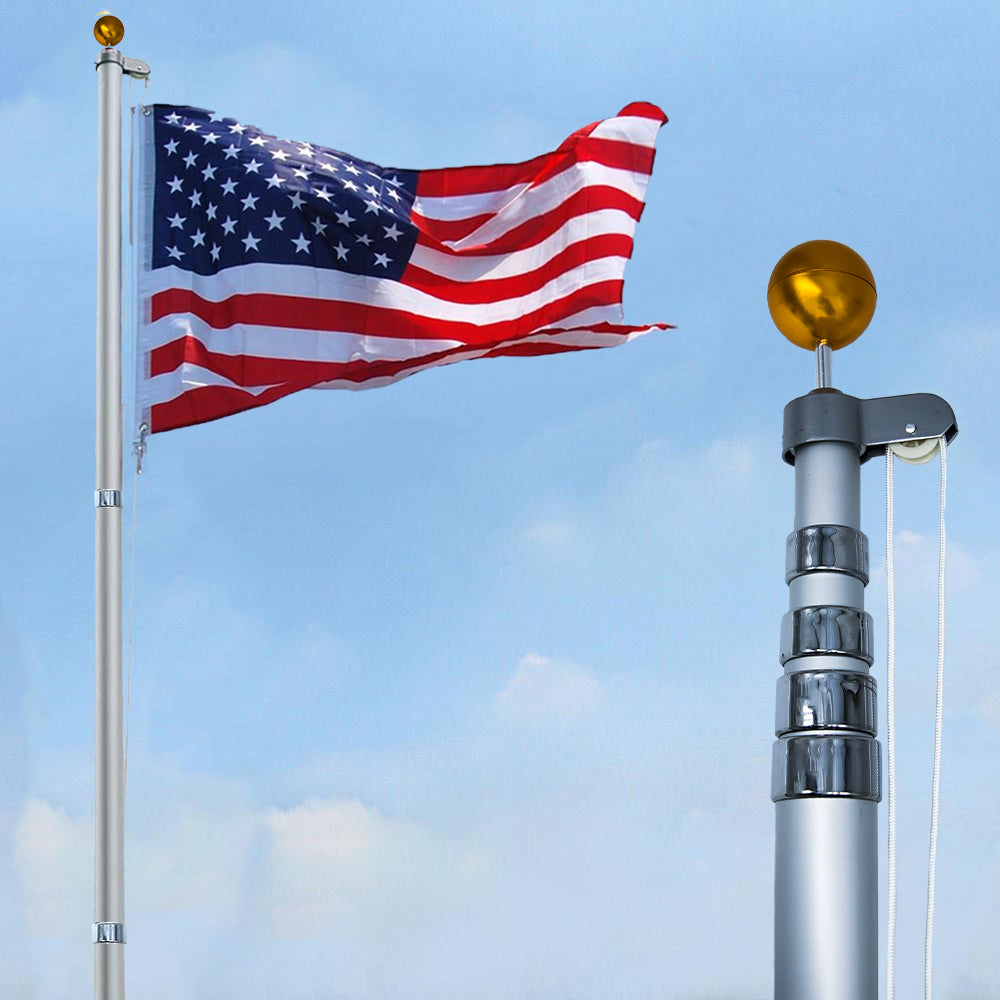 Washington Telescoping Flag Pole Kit (20FT or 25FT)